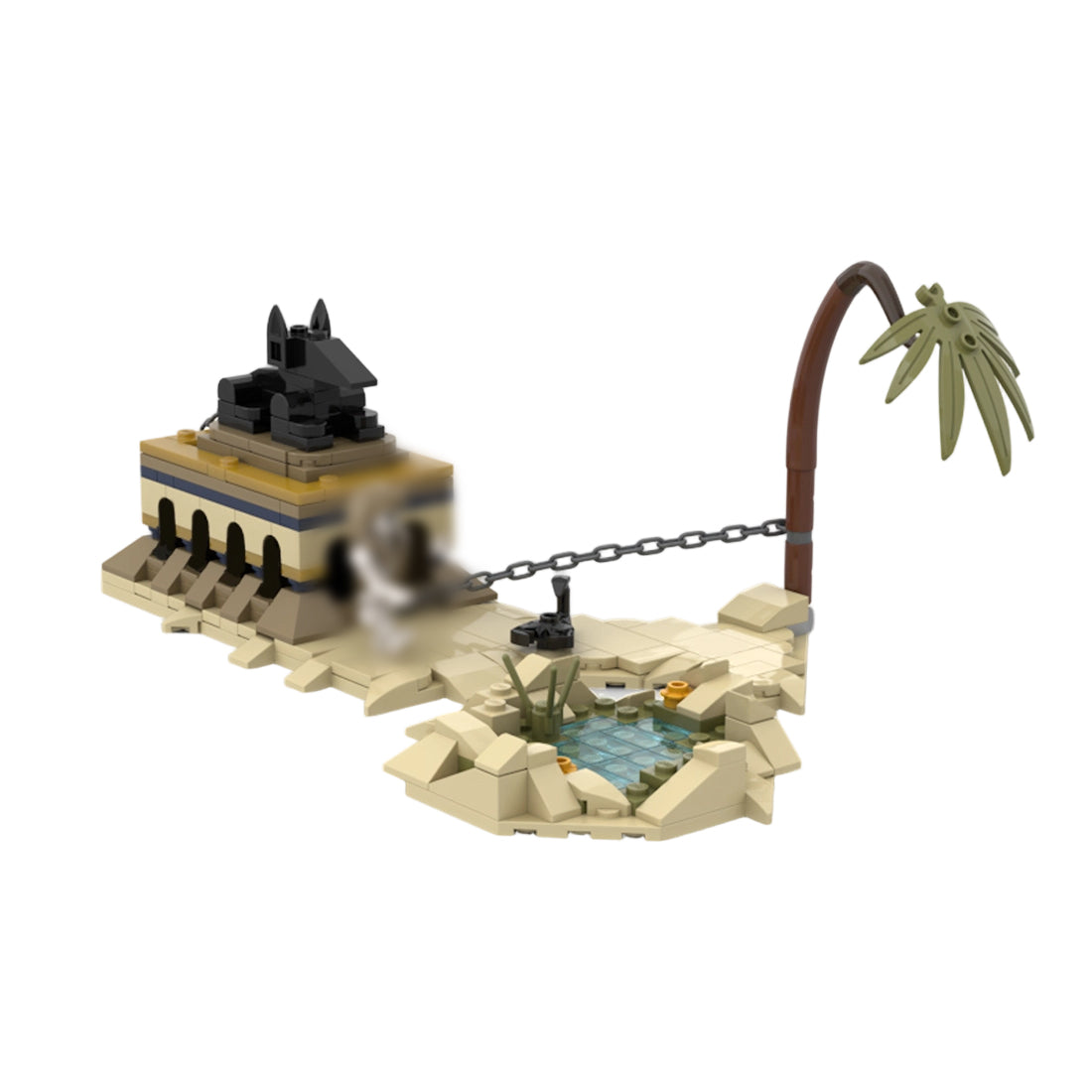 MOC-134338 Ancient Egyptian Tomb Exploration Building Blocks