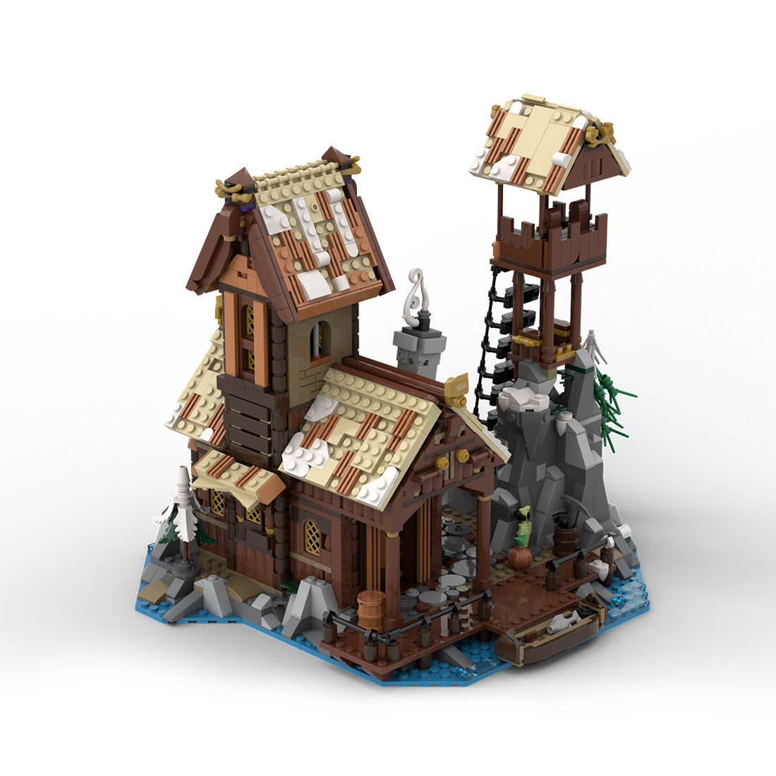 MOC-185525 Viking Port House Building Blocks