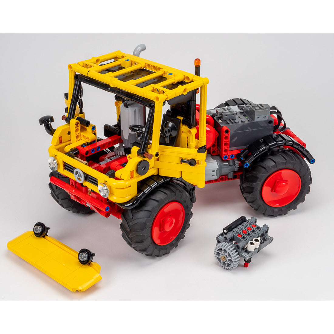 MOC-241304 Werner Uniknick 4WD Forestry Truck Building Blocks