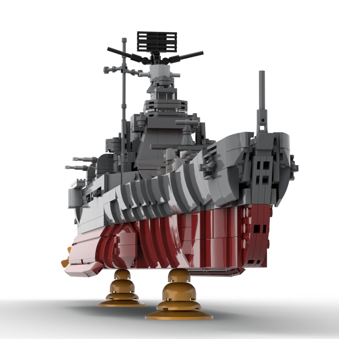 1:200 Scale IJN Takao Takao-Class Heavy Cruiser Building Blocks