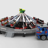 MOC- 214893 Fairground Crazy Frogs / Jump 'n' Smile Building Blocks