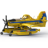 AT-802F Fire Boss ALFA 14 Amphibious Firefighting Plane Building Blocks