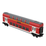 DoSto DB 1st Class Double-Decker Passenger Car Building Blocks