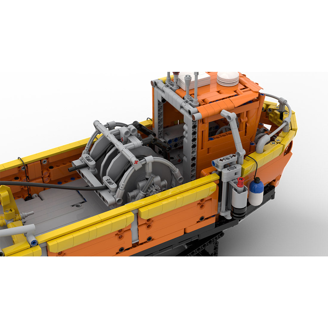 MOC-202559 Dual-Sided Mechanical Letter Scale Building Blocks (Copy)