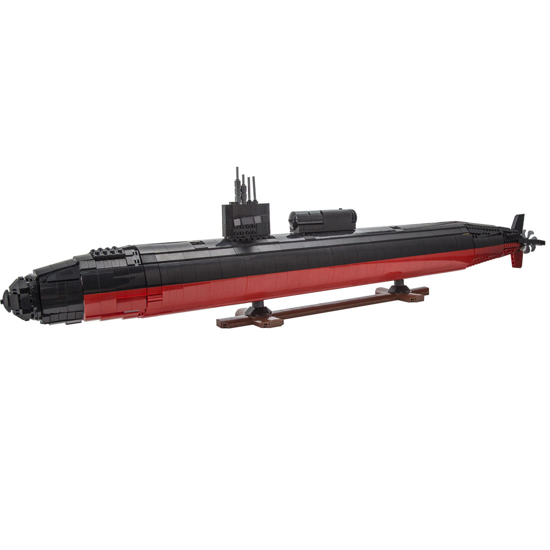 Mocsage 1/125 UCC Los Angeles-class Military Nuclear Submarine Model Building Blocks