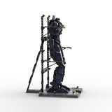 Gipsy Danger Gray Robot Building Blocks