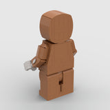 Christmas Gingerbread Man Building Blocks