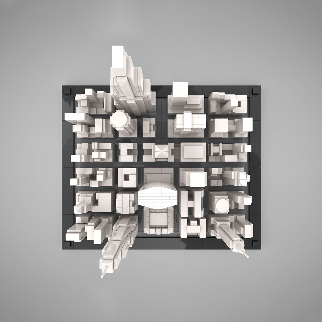 MOC-266677 1/2500 Scale Midtown Manhattan 1st Part
