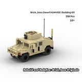 Desert HUMVEE 1 Modern Military Vehicle Building Blocks-LesDiy-Building Blocks-