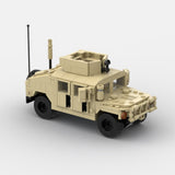 Desert HUMVEE 1 Modern Military Vehicle Building Blocks-LesDiy-Building Blocks-