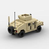 Desert HUMVEE 1 Modern Military Vehicle Building Blocks-LesDiy-Building Blocks-