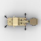 Desert HUMVEE 13 Modern Military Vehicle Building Blocks-LesDiy-Building Blocks-
