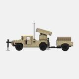 Desert HUMVEE 14 Modern Military Vehicle Building Blocks-LesDiy-Building Blocks-