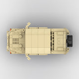 Desert HUMVEE 5 Modern Military Vehicle Building Blocks-LesDiy-Building Blocks-
