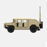Desert HUMVEE 5 Modern Military Vehicle Building Blocks-LesDiy-Building Blocks-