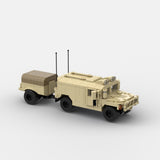 Desert HUMVEE 8 Modern Military Vehicle Building Blocks-LesDiy-Building Blocks-