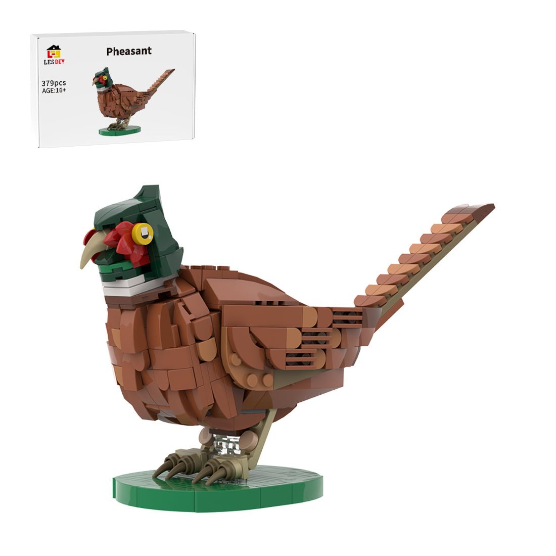 Designer SKABRAM's bird animal collection Building Blocks (8 MOCs