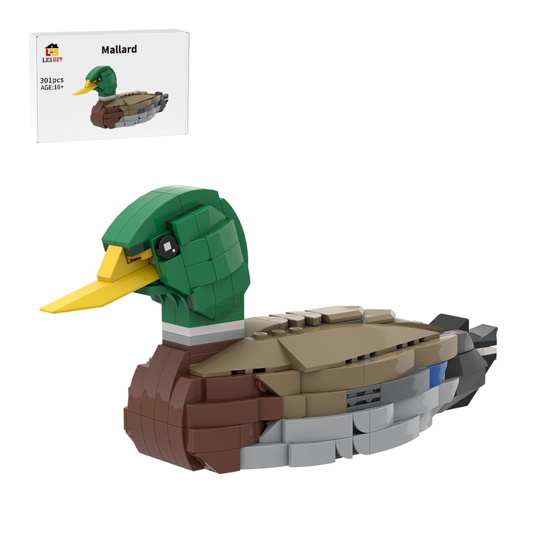 Designer SKABRAM's bird animal collection Building Blocks (8 MOCs