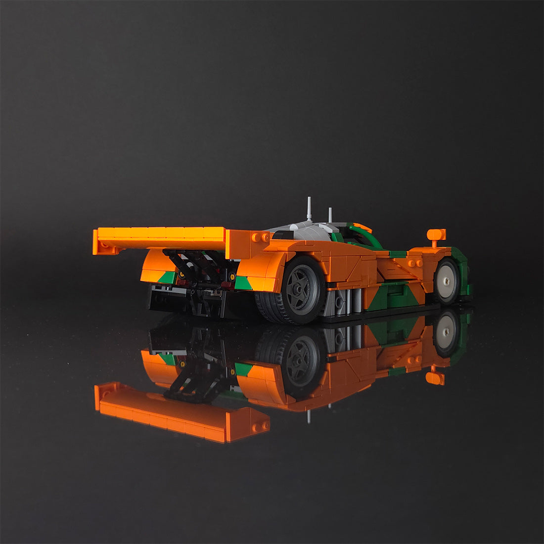 Japanese LeMans-Legend Racecar Building Blocks (gobricks)