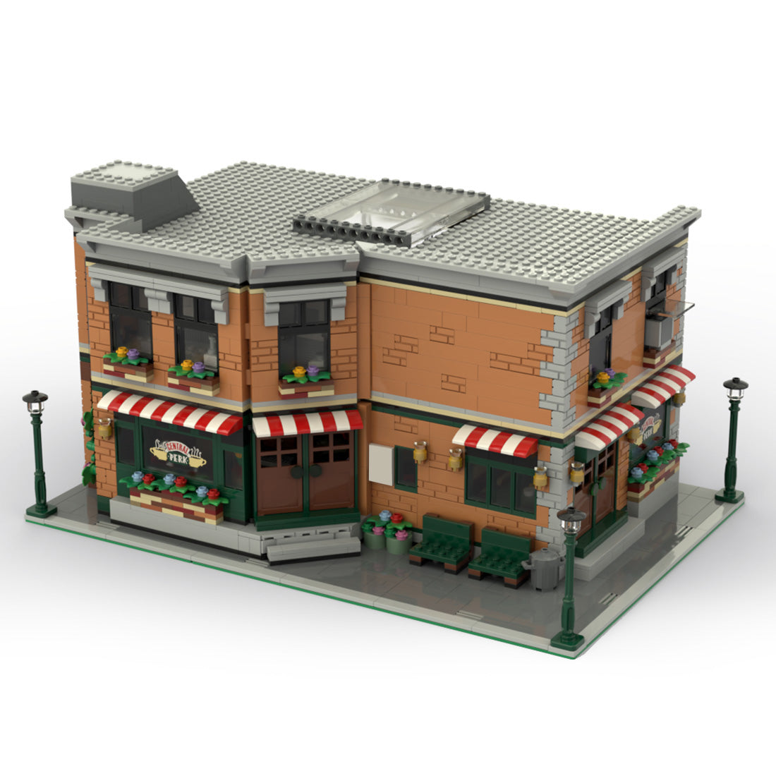 MOC-87089 Central Perk & Seinfeld Building Blocks