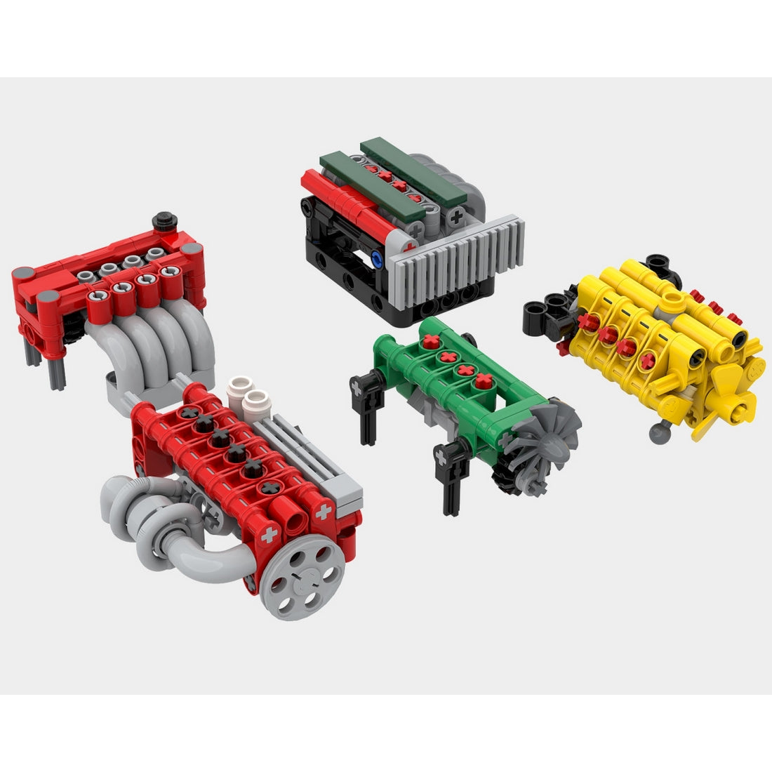 MOC-238705 5 Classic Engine Layout Models Building Blocks