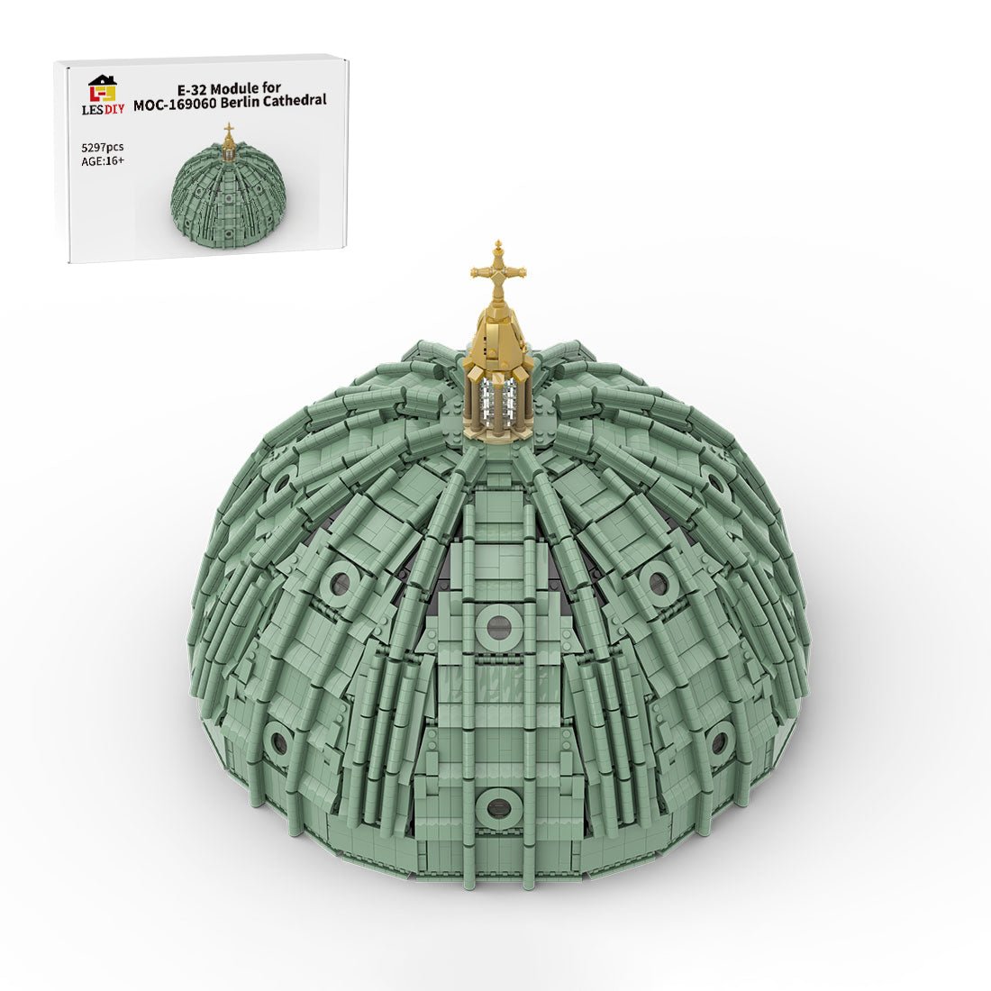 E - 32 Module for MOC - 169060 Berlin Cathedral Building Blocks - LesDiy - 