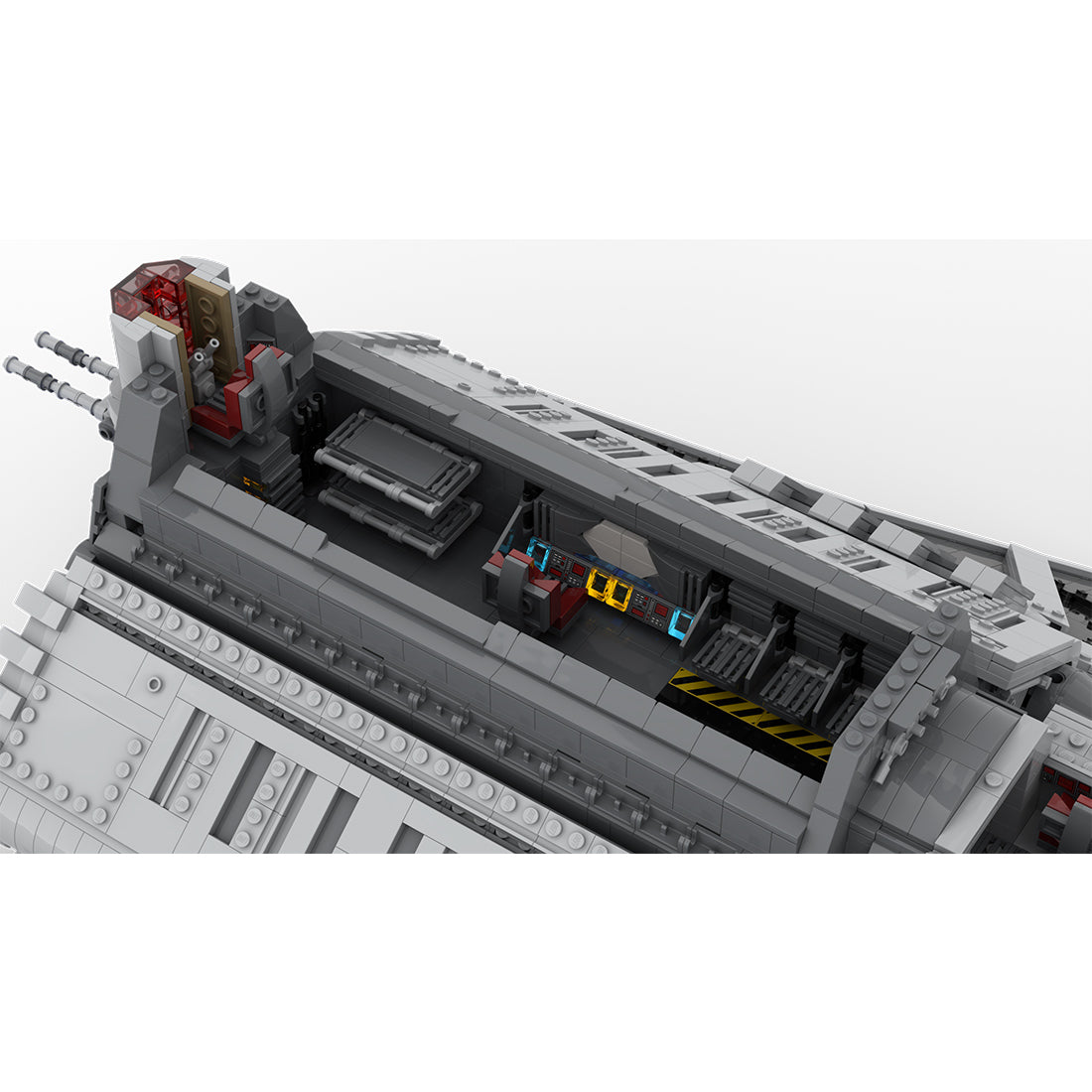 MOC-185675 SW UCS The Havoc Marauder Shuttle of the Bad Batch Upgraded version Building Blocks
