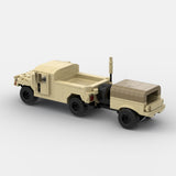 Desert HUMVEE 9 Modern Military Vehicle Building Blocks