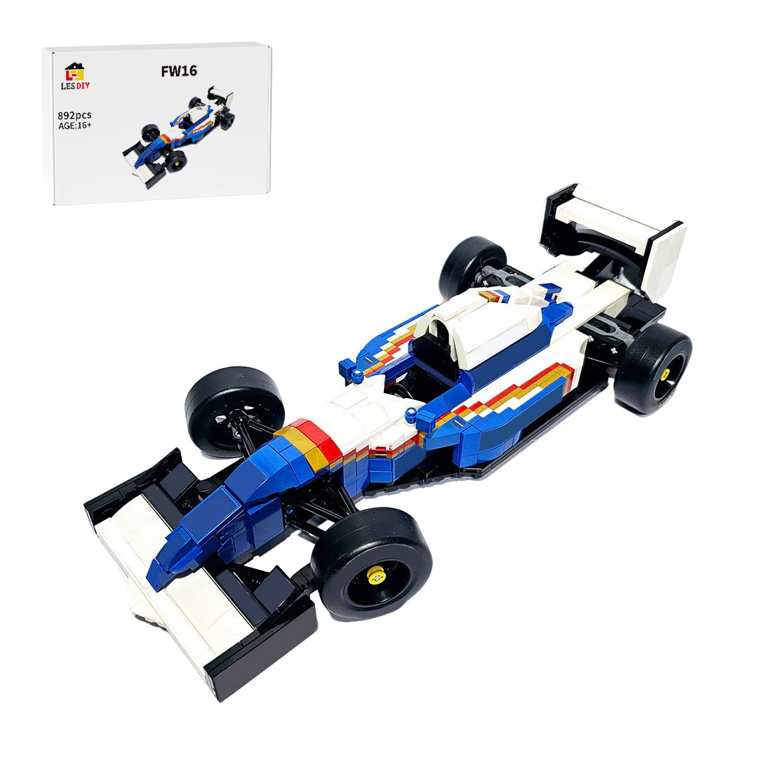 MOC-204492 Williams FW16 - Ayrton Senna Tribute Building