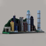 Street Scene MOC HongKong City Skyline Building Blocks