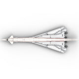 1:80 Scale B2707-200 TWA Supersonic Passenger Aircraft Building Blocks