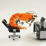 Working Shrimp Man Plus Building Blocks