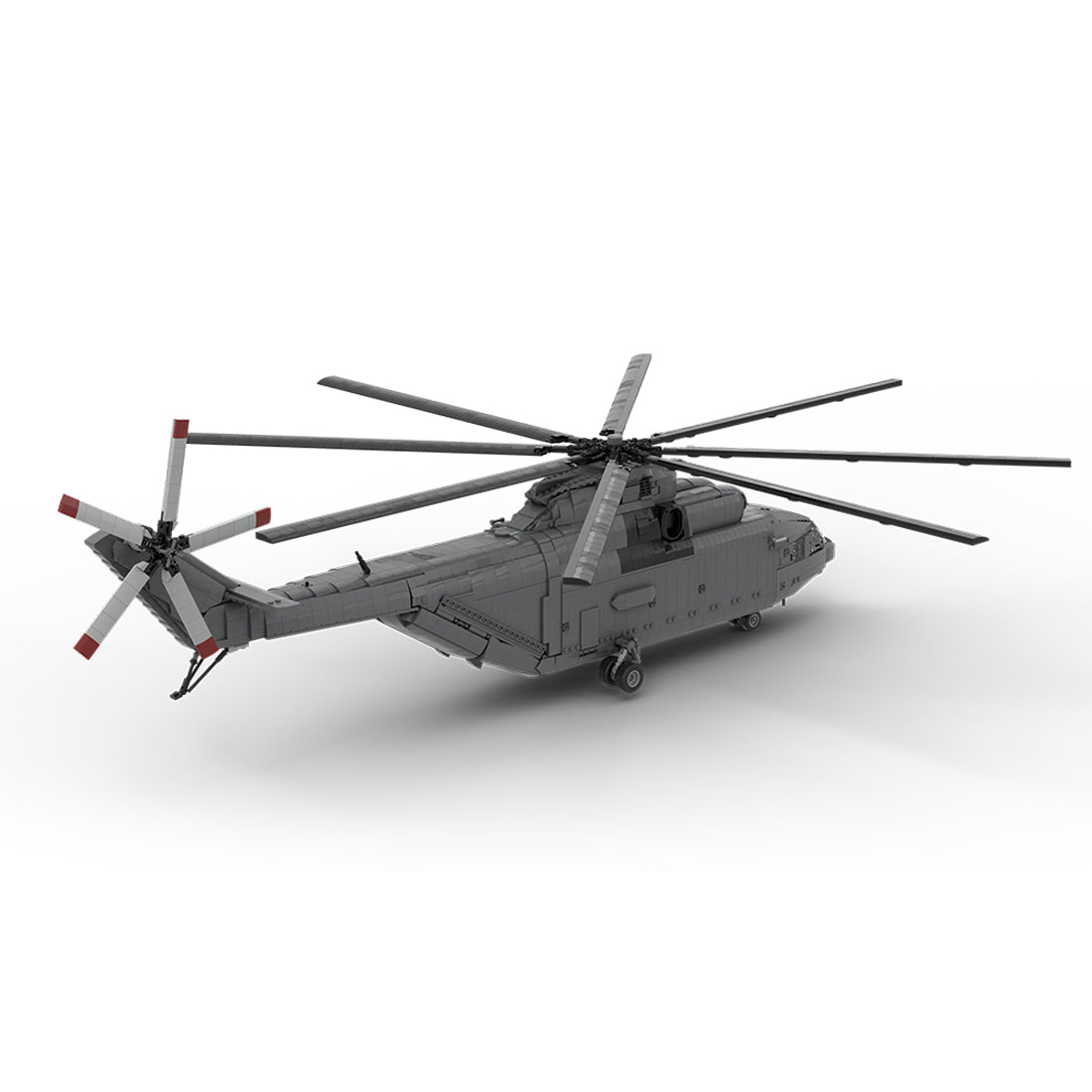 MOC-259238 Soviet Mi-26 Heavy Transport Helicopter - 1:35 Scale Building Blocks