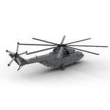MOC-259238 Soviet Mi-26 Heavy Transport Helicopter - 1:35 Scale Building Blocks