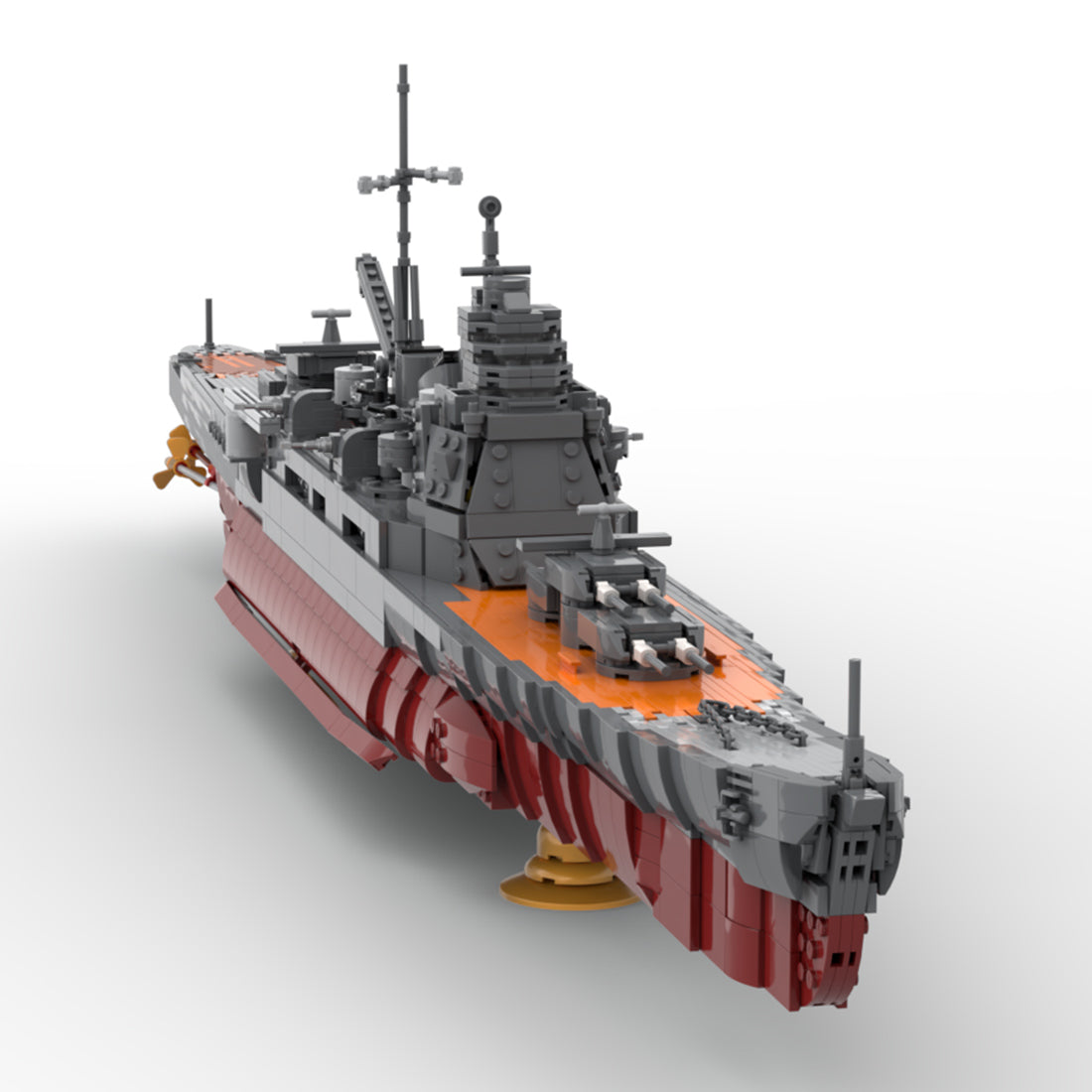 1:200 Scale IJN Chokai Takao-Class Heavy Cruiser Building Blocks