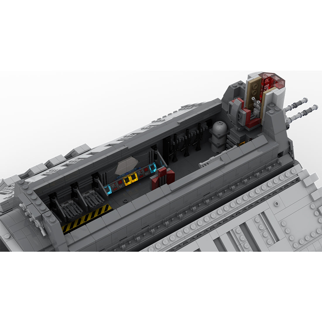 MOC-185675 SW UCS The Havoc Marauder Shuttle of the Bad Batch Upgraded version Building Blocks