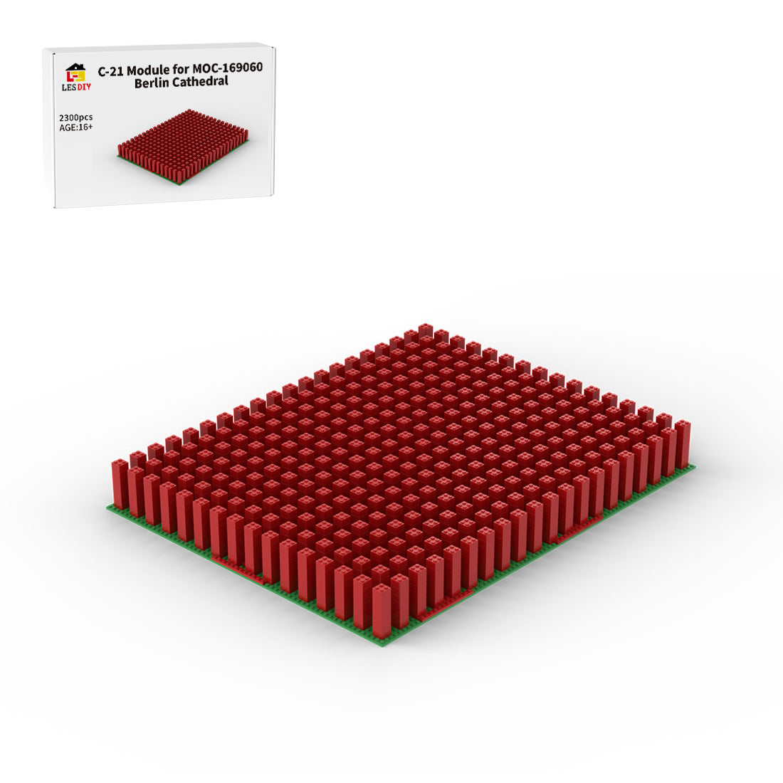 C-21 Module for MOC-169060 Berlin Cathedral Building Blocks