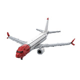 MOC-261379 Norwegian Livery B738 Commercial Airliner Building Blocks