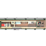 Classic European Canal Houseboat MOC Building Blocks