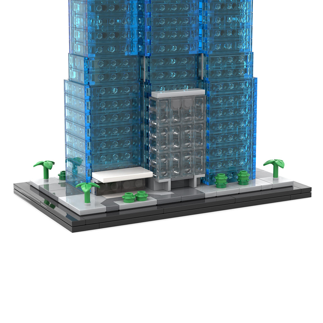 MOC-256851 1/800 Scale The St. Regis Chicago Building Blocks