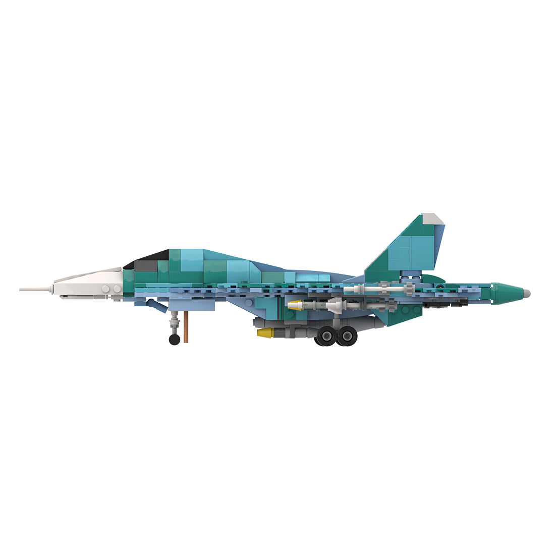 MOC-258274 Sukhoi Su-34 Fighter Bomber - 1:70 Scale Building Blocks