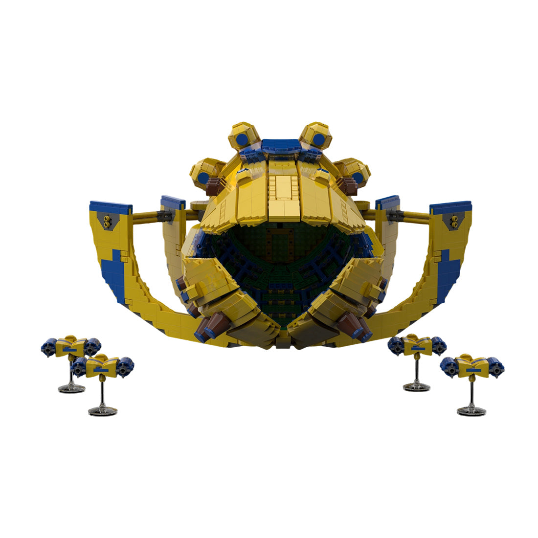 MOC-161738 Protoss Carrier Spaceship Building Blocks