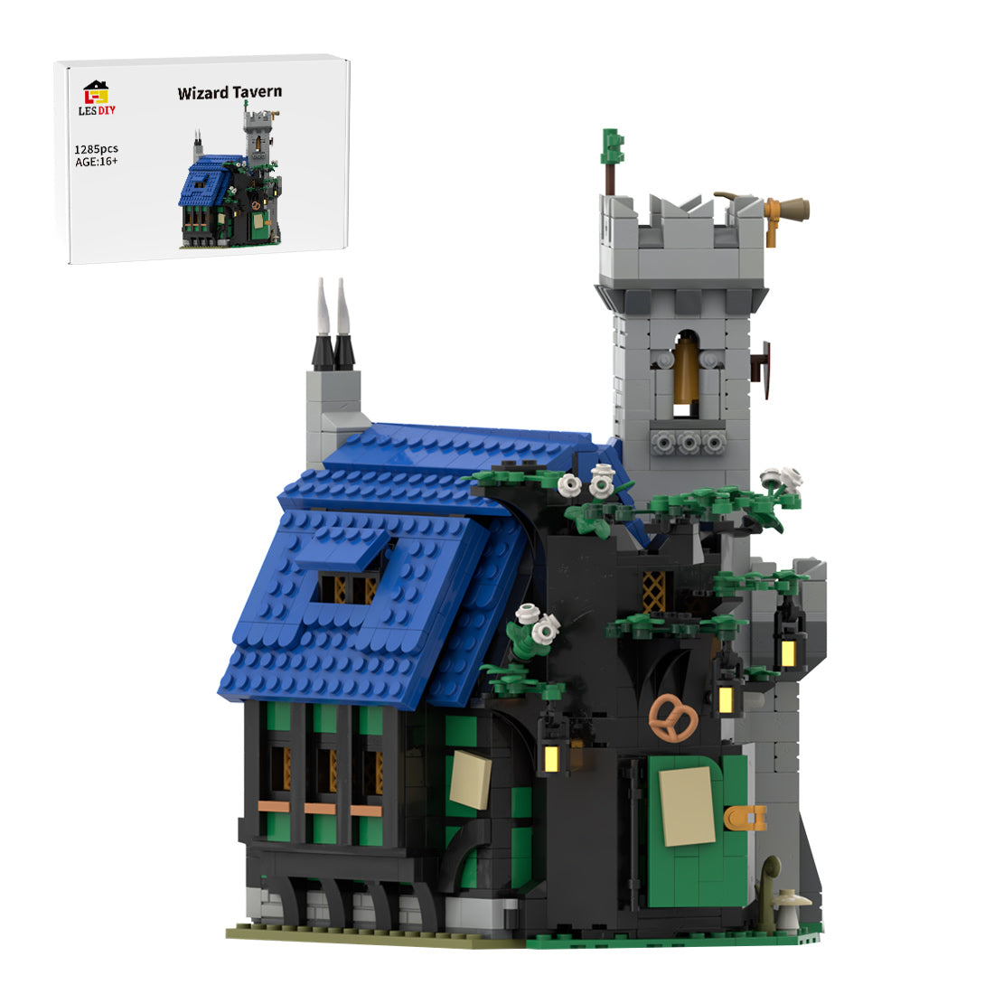 MOC-255468 Sword & Pretzel Inn Building Blocks