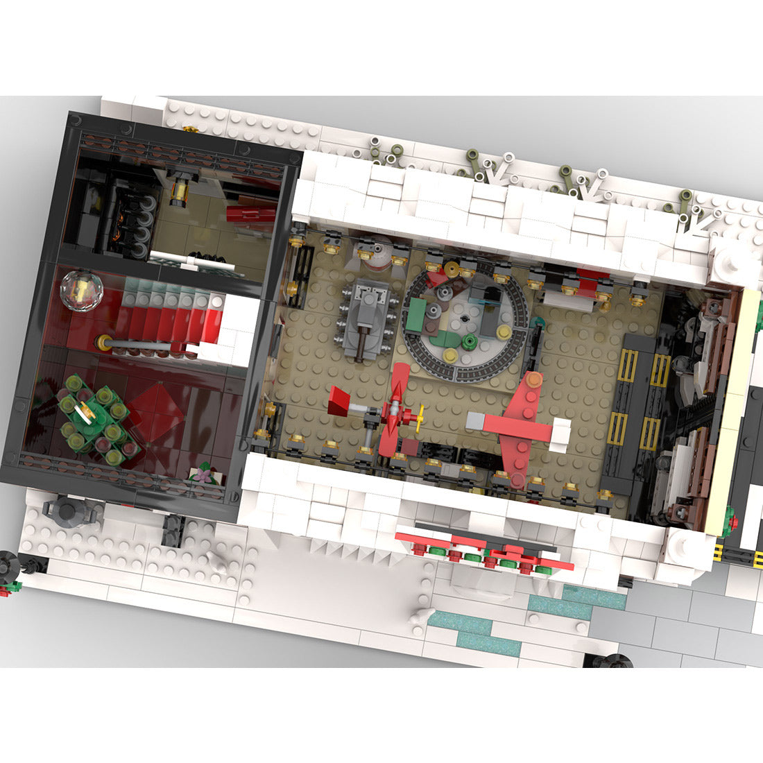 MOC-202485 Old Toy Factory - 21330 Home Alone Modification Building Blocks