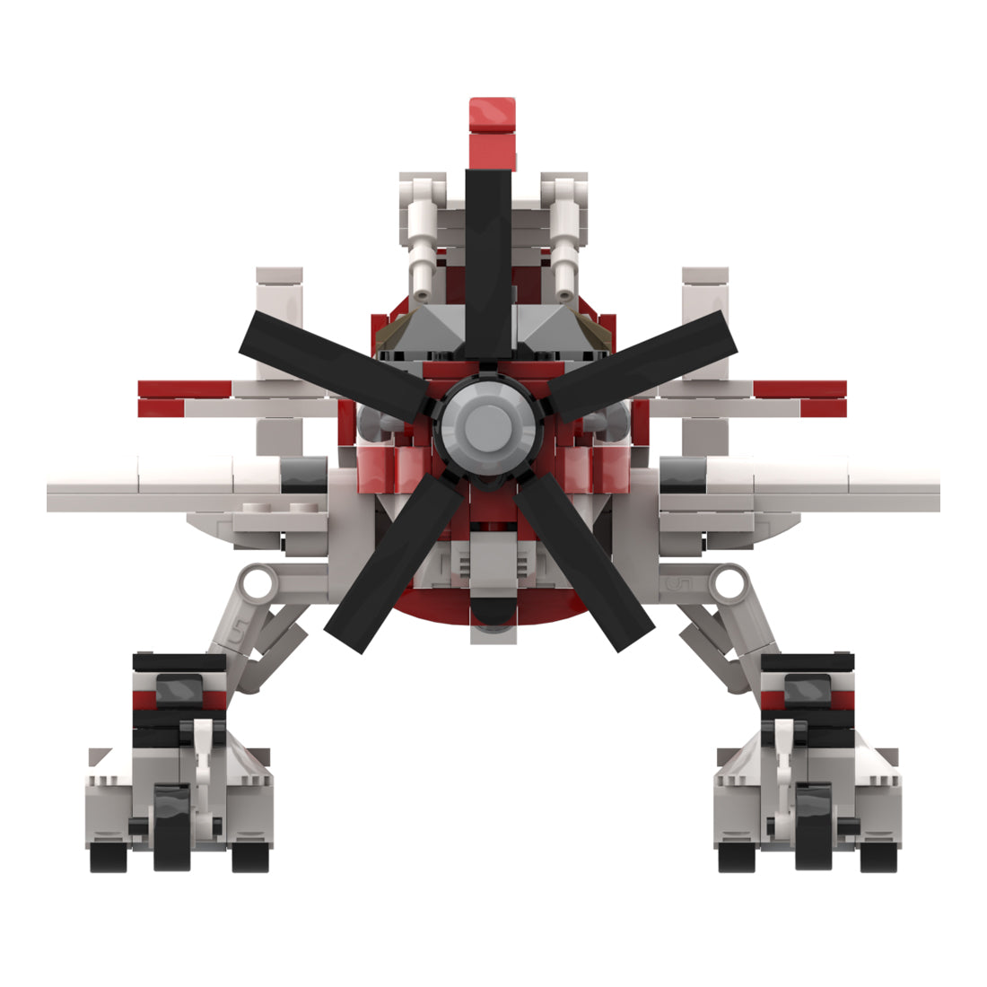 AT-802F Fire Boss Tanker 83/97 Amphibious Firefighting Plane Building Blocks
