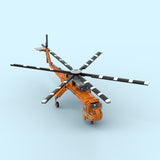 MOC-211002 Sikorsky S-64 Skycrane Building Blocks