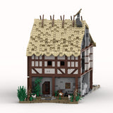 Medieval Taylorsgreen Village Tailoring Shop Building Blocks