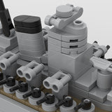 1:700 Scale Yamato Battleship Building Blocks