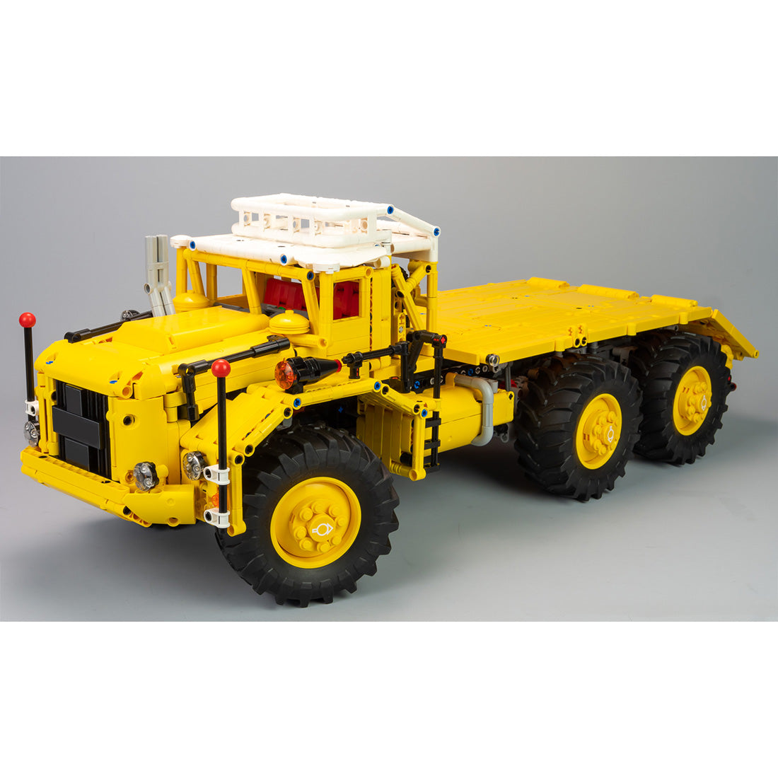 MOC-74555 Berliet T100 6x6 Heavy-Duty Transport Truck Building Blocks