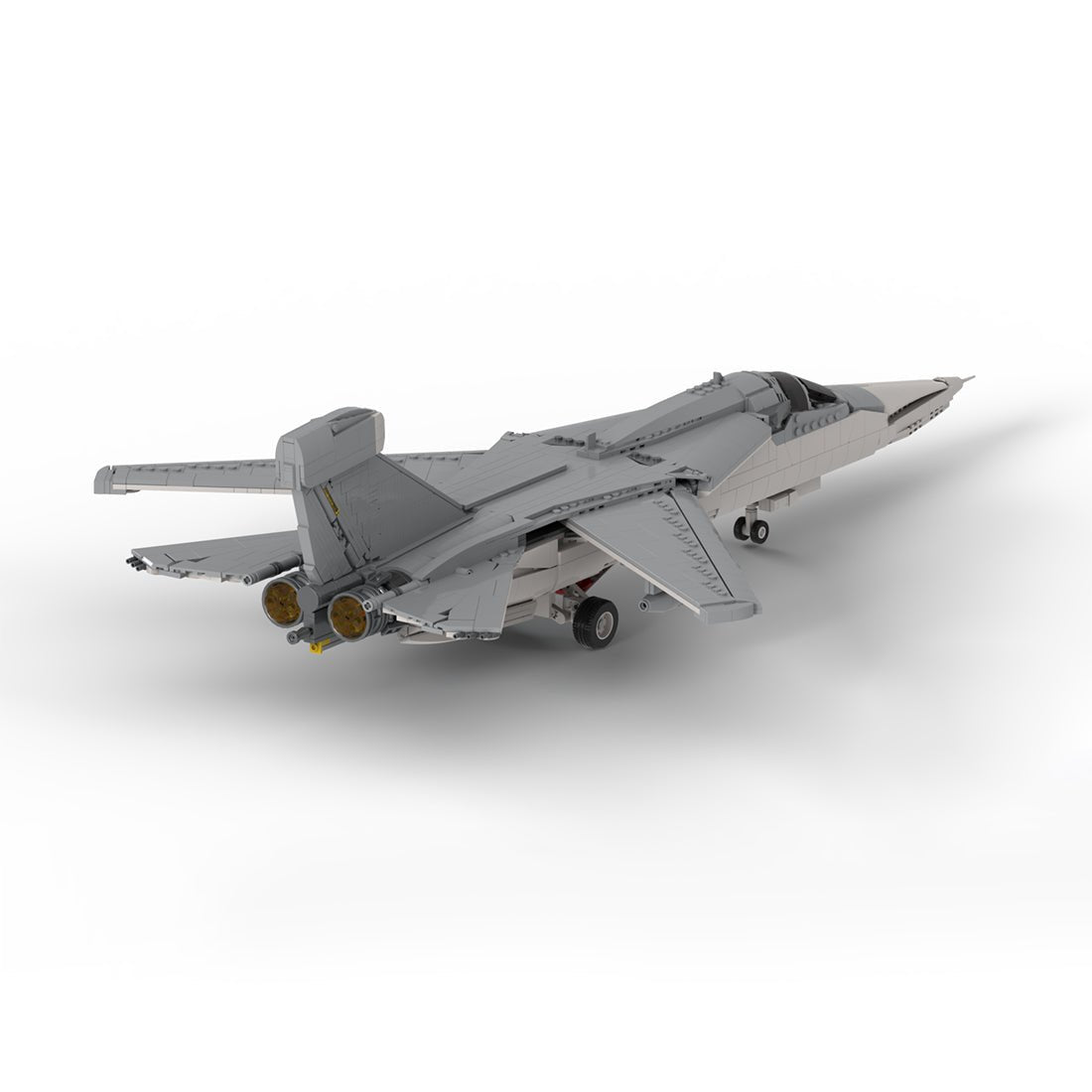 Aircraft Module Block EF-111A Electronic Warfare Aircraft Building Blocks | LesDiy